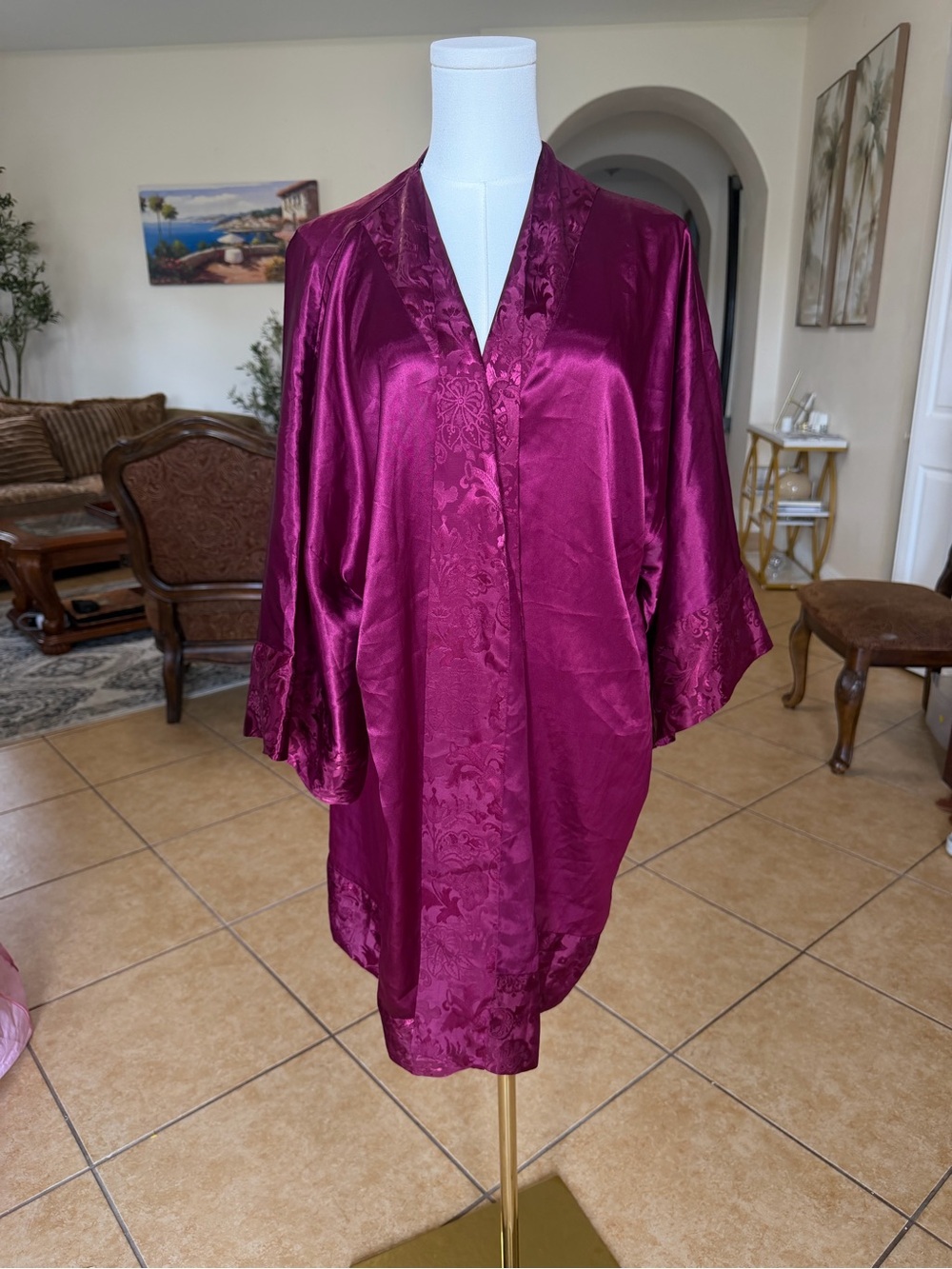 Vintage Gold Tag Victoria’s Secret Robe